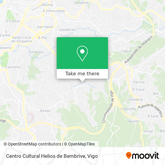 Centro Cultural Helios de Bembrive map