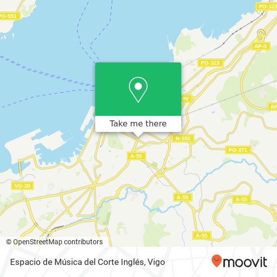 Espacio de Música del Corte Inglés map