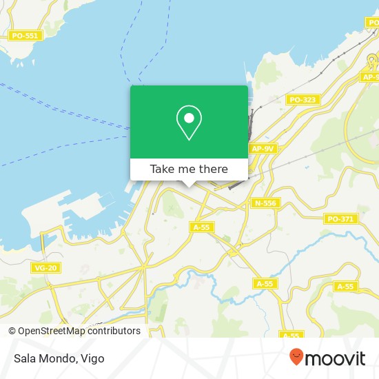 Sala Mondo map