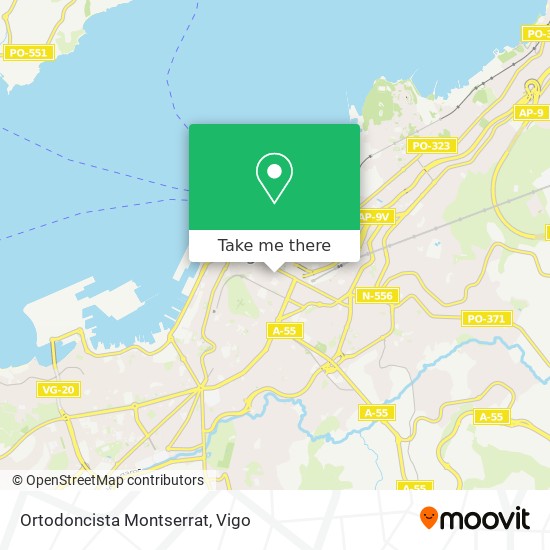 Ortodoncista Montserrat map