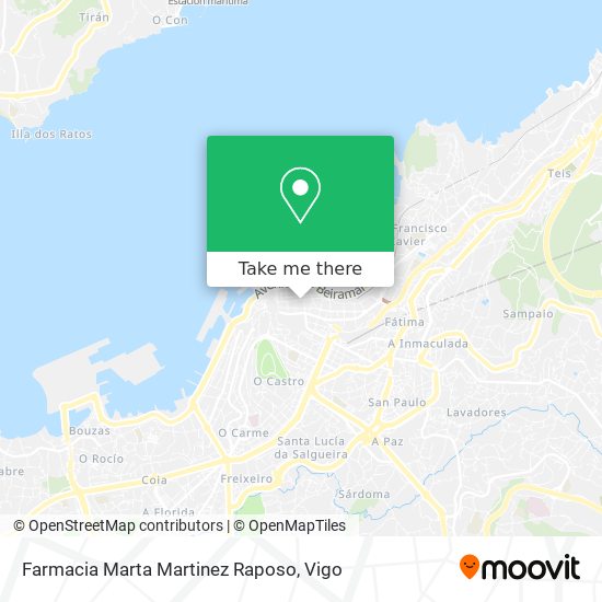 Farmacia Marta Martinez Raposo map