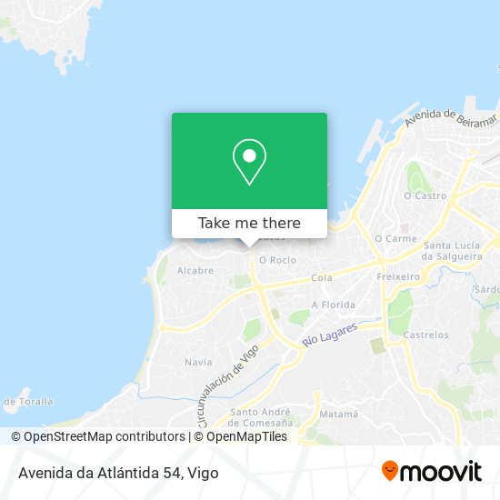 Avenida da Atlántida 54 map