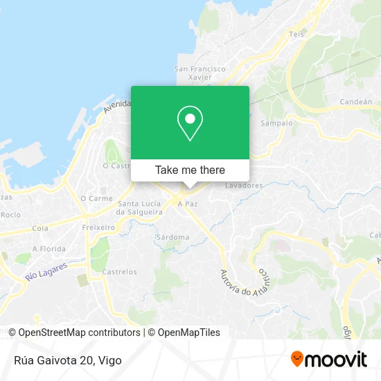 Rúa Gaivota 20 map