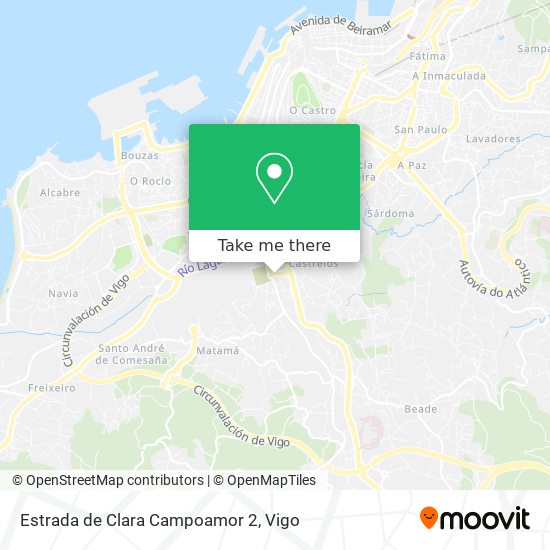 Estrada de Clara Campoamor 2 map