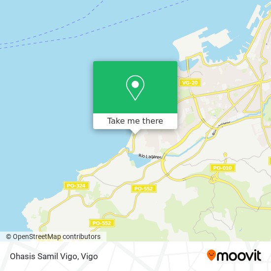 Ohasis Samil Vigo map