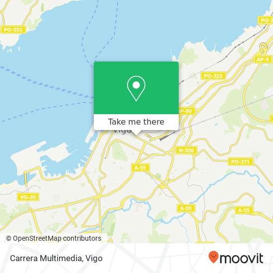 Carrera Multimedia, Rúa Urzaiz, 1 36201 Casco Vello Vigo map