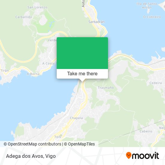 Adega dos Avos map