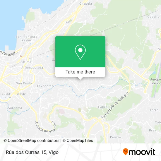 Rúa dos Currás 15 map