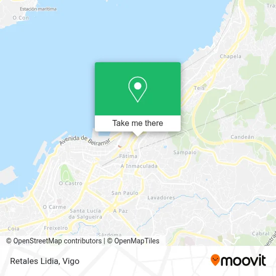 Retales Lidia map