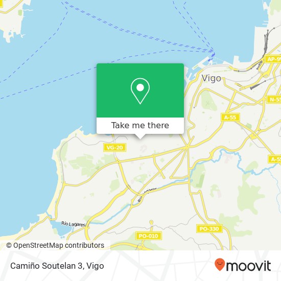 Camiño Soutelan 3 map