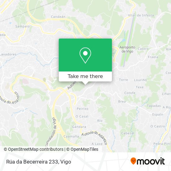 Rúa da Becerreira 233 map