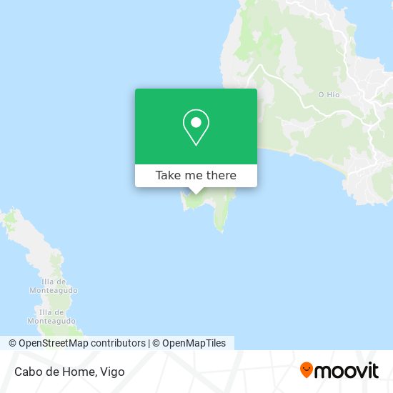 Cabo de Home map