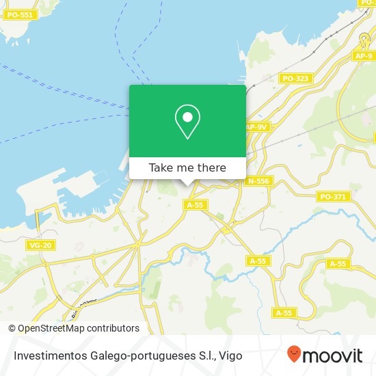 mapa Investimentos Galego-portugueses S.l.