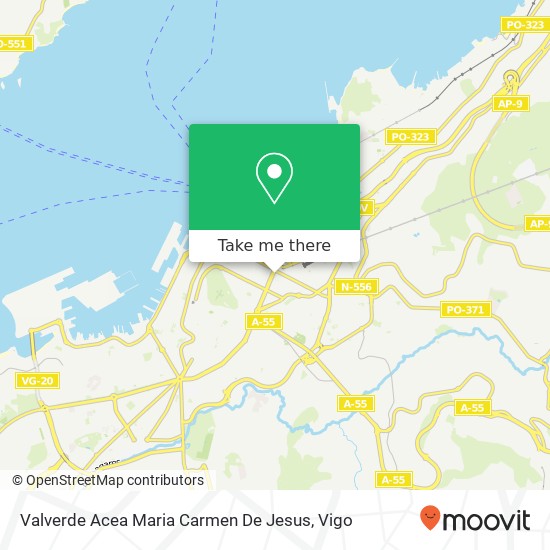 Valverde Acea Maria Carmen De Jesus map