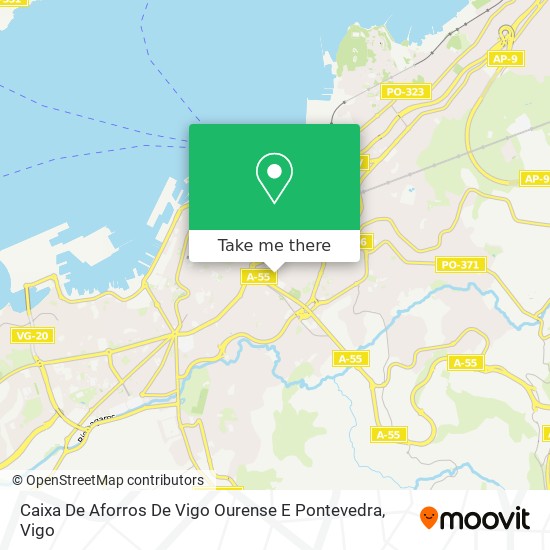 Caixa De Aforros De Vigo Ourense E Pontevedra map