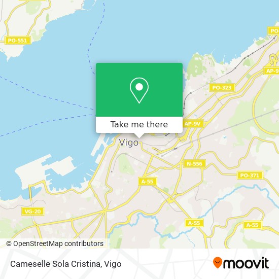 Cameselle Sola Cristina map