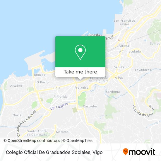 Colegio Oficial De Graduados Sociales map