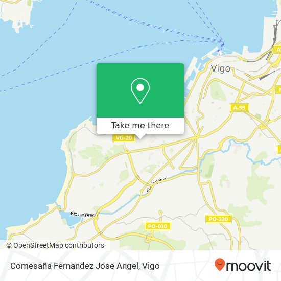 Comesaña Fernandez Jose Angel map