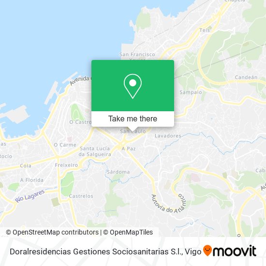 Doralresidencias Gestiones Sociosanitarias S.l. map