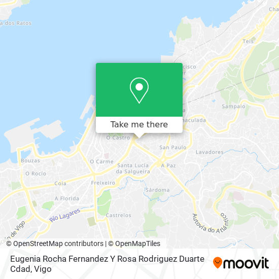 Eugenia Rocha Fernandez Y Rosa Rodriguez Duarte Cdad map