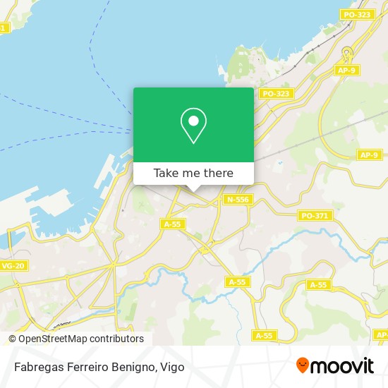 Fabregas Ferreiro Benigno map