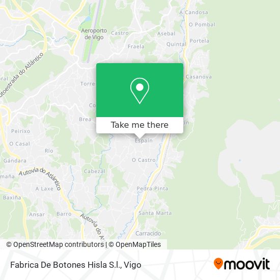 Fabrica De Botones Hisla S.l. map