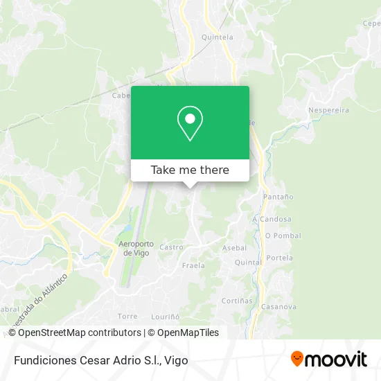 Fundiciones Cesar Adrio S.l. map