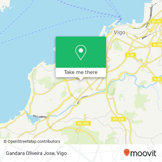 Gandara Oliveira Jose map