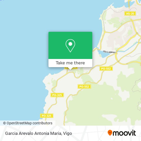 mapa Garcia Arevalo Antonia Maria