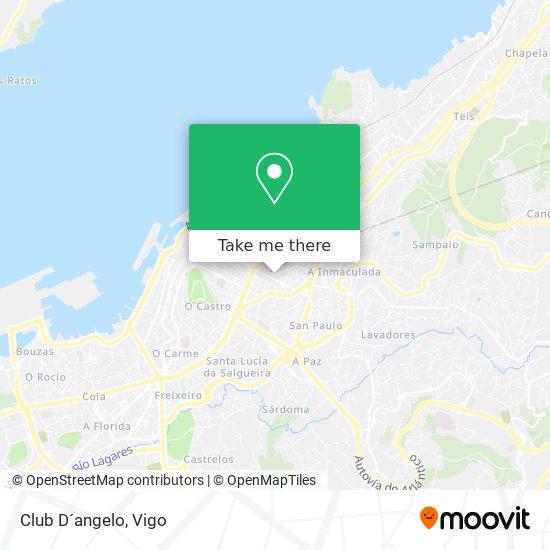 Club D´angelo map