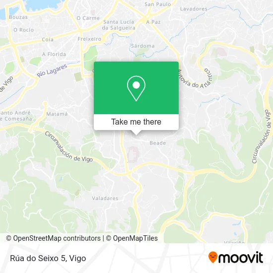 Rúa do Seixo 5 map