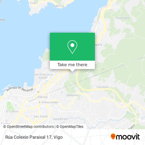 Rúa Colexio Paraixal 17 map