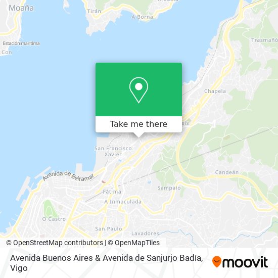 Avenida Buenos Aires & Avenida de Sanjurjo Badía map