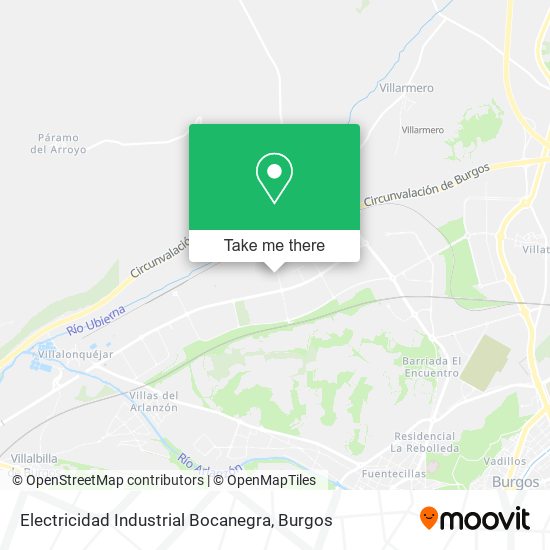 Electricidad Industrial Bocanegra map