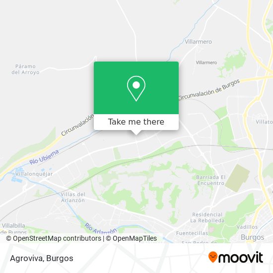 Agroviva map