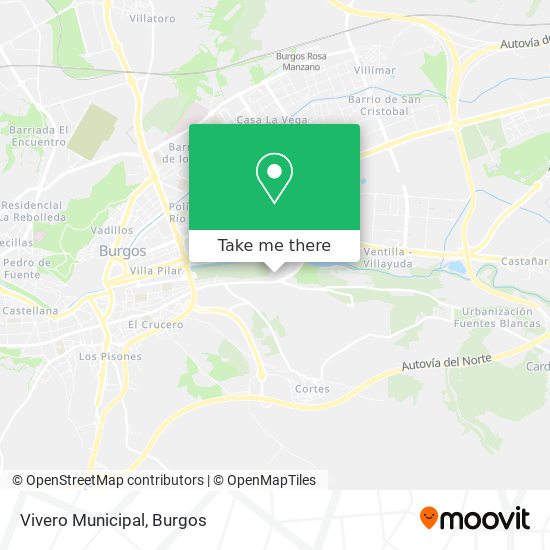 Vivero Municipal map