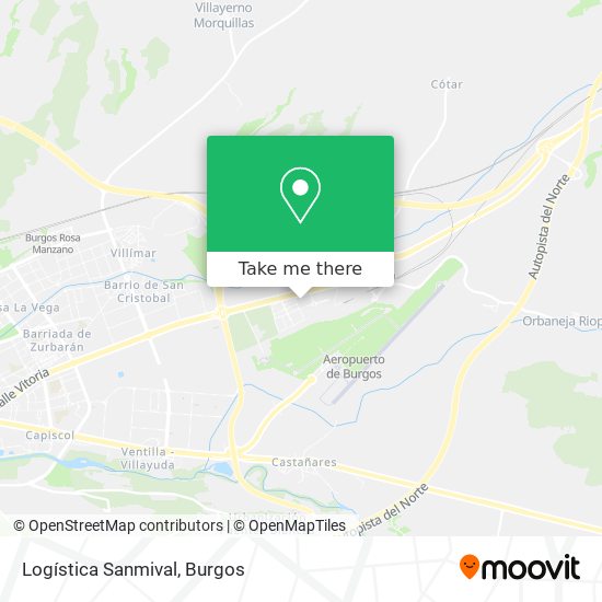 mapa Logística Sanmival