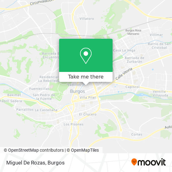 mapa Miguel De Rozas