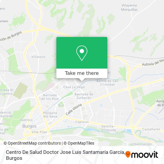 mapa Centro De Salud Doctor Jose Luis Santamaría García