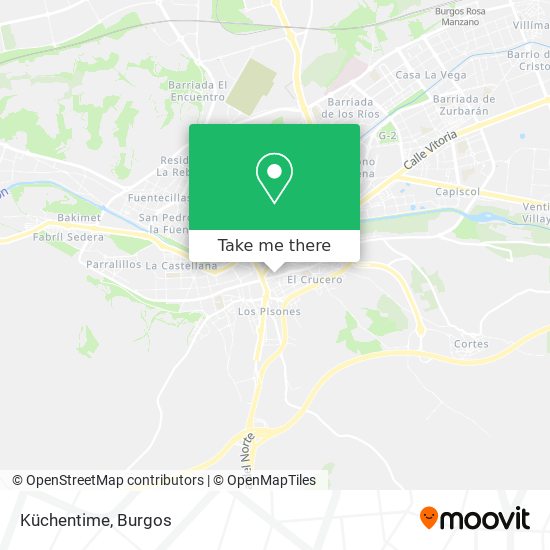 Küchentime map