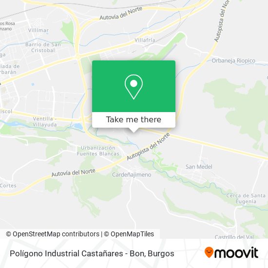 Polígono Industrial Castañares - Bon map