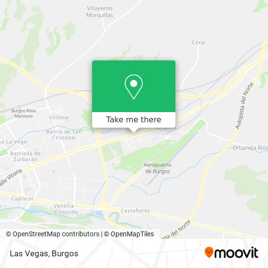 Las Vegas map