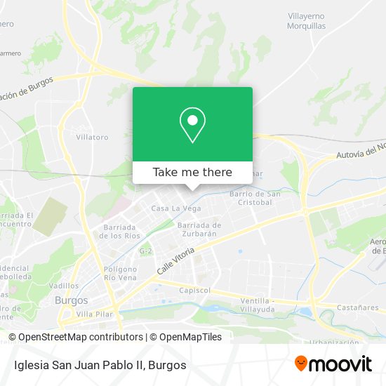 Iglesia San Juan Pablo II map