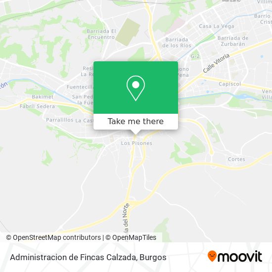 Administracion de Fincas Calzada map