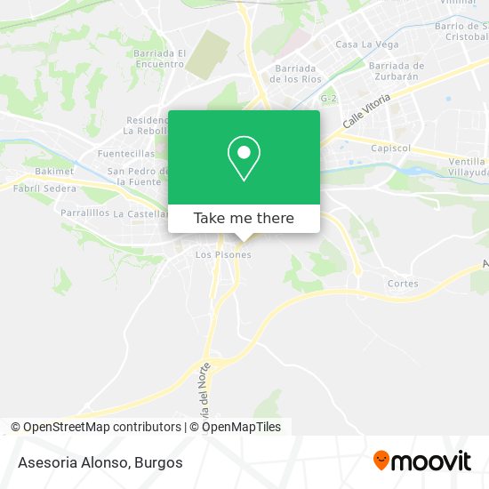 Asesoria Alonso map