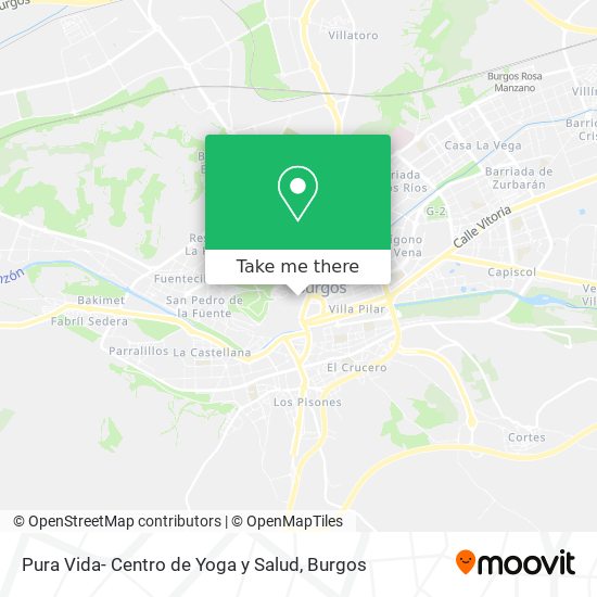 Pura Vida- Centro de Yoga y Salud map