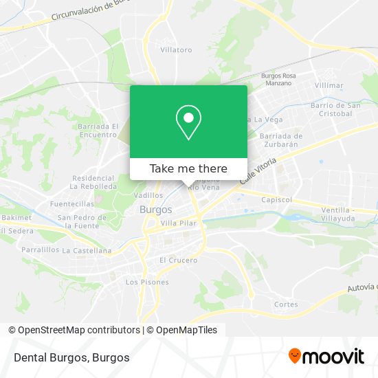 Dental Burgos map