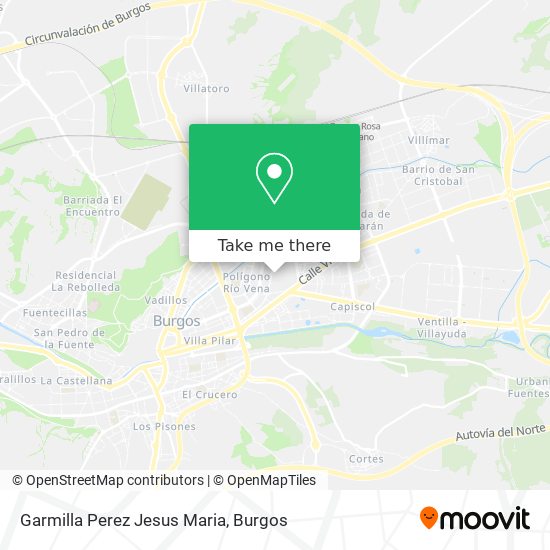 Garmilla Perez Jesus Maria map