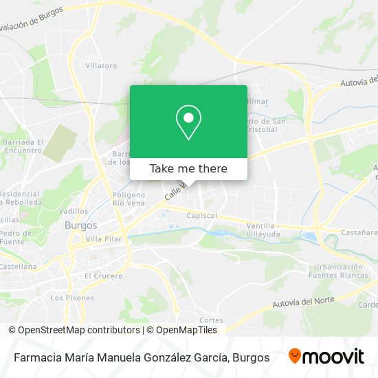 Farmacia María Manuela González García map