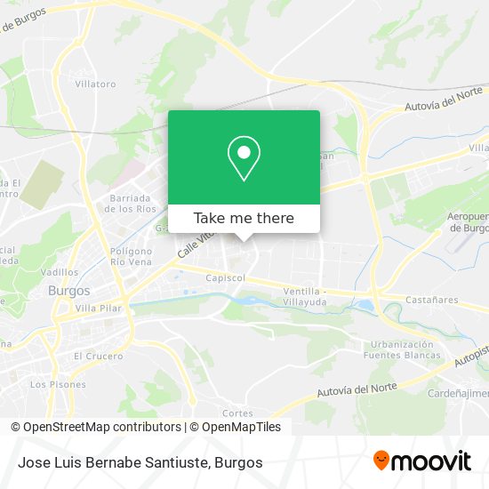 Jose Luis Bernabe Santiuste map